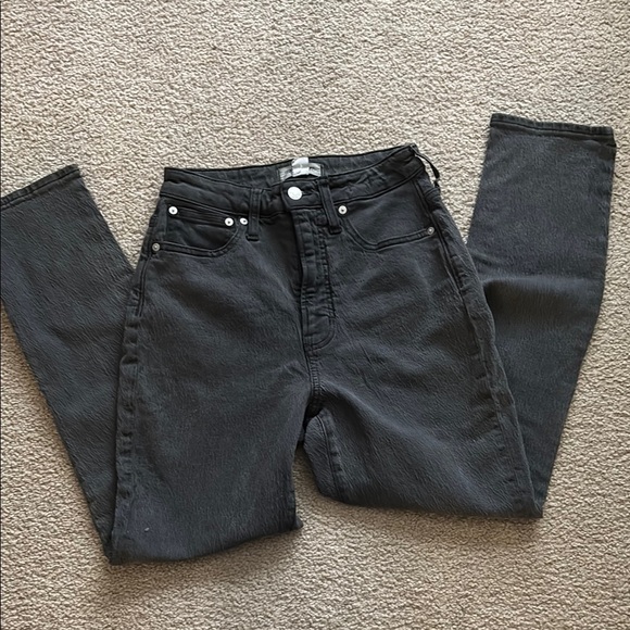 Madewell: The Curvy Vintage Jean Black Denim size 26 - Picture 1 of 7